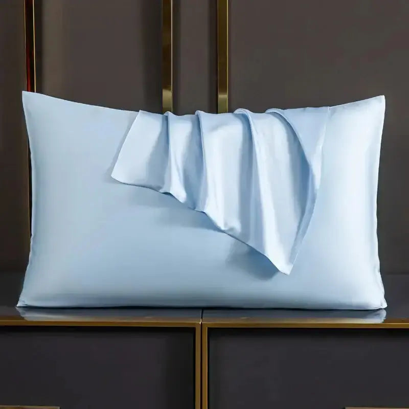 Luxury mulberry silk pillowcase for hair and skin protection, Smooth mulberry silk pillowcase with envelope closure, Premium silk pillowcase designed to reduce frizz and breakage, Breathable mulberry silk pillowcase for anti aging sleep, Soft silk pillowc