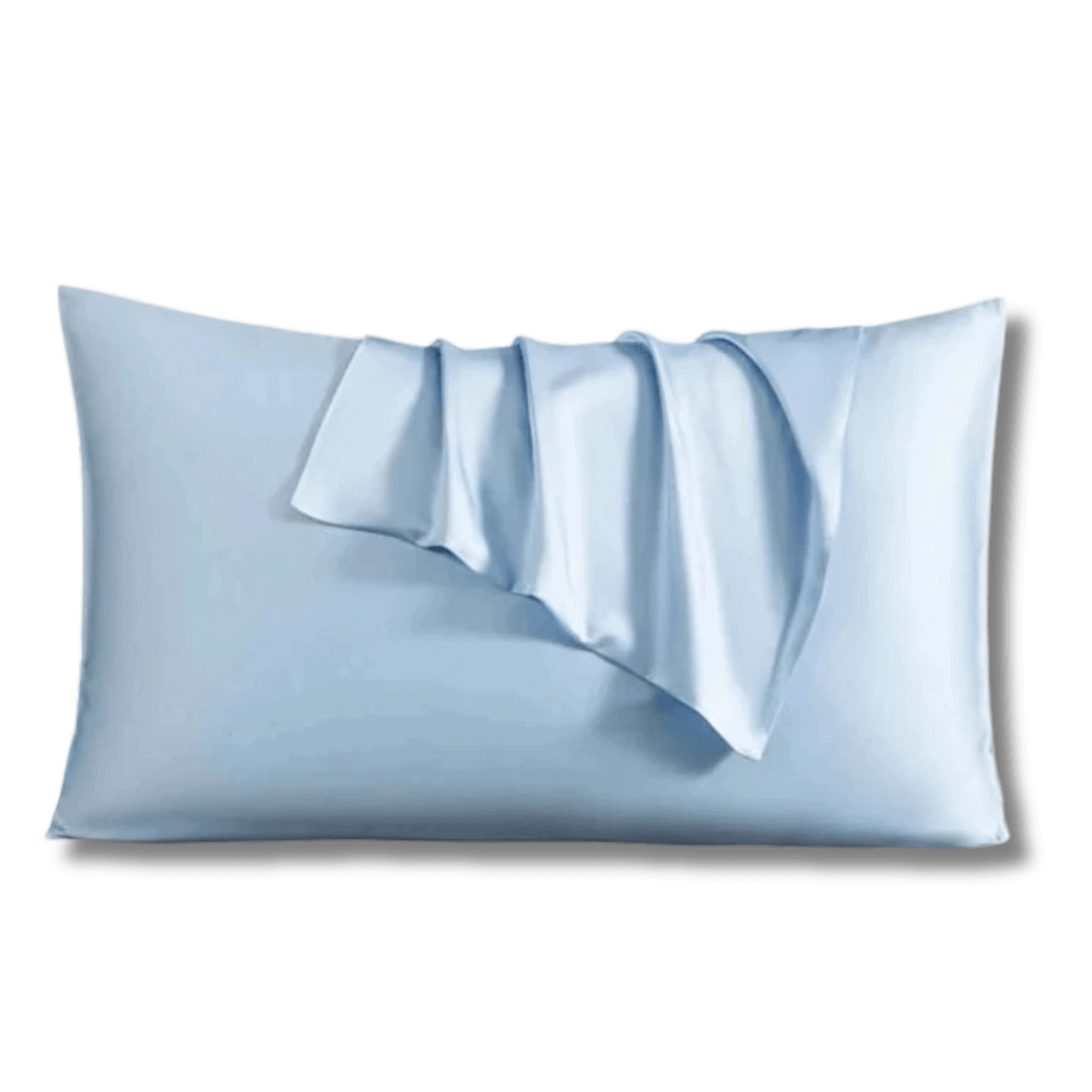 Luxury mulberry silk pillowcase for hair and skin protection, Smooth mulberry silk pillowcase with envelope closure, Premium silk pillowcase designed to reduce frizz and breakage, Breathable mulberry silk pillowcase for anti aging sleep, Soft silk pillowc