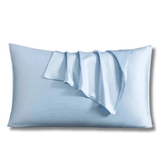 Luxury mulberry silk pillowcase for hair and skin protection, Smooth mulberry silk pillowcase with envelope closure, Premium silk pillowcase designed to reduce frizz and breakage, Breathable mulberry silk pillowcase for anti aging sleep, Soft silk pillowc