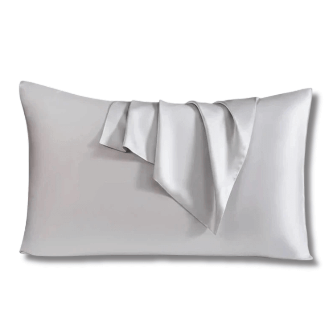 Luxury mulberry silk pillowcase for hair and skin protection, Smooth mulberry silk pillowcase with envelope closure, Premium silk pillowcase designed to reduce frizz and breakage, Breathable mulberry silk pillowcase for anti aging sleep, Soft silk pillowc