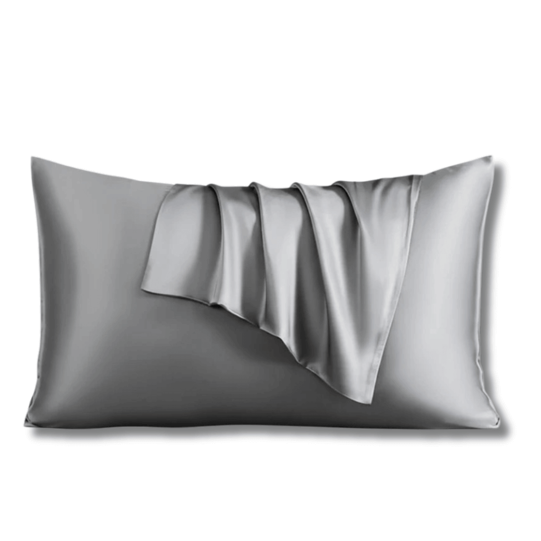 Luxury mulberry silk pillowcase for hair and skin protection, Smooth mulberry silk pillowcase with envelope closure, Premium silk pillowcase designed to reduce frizz and breakage, Breathable mulberry silk pillowcase for anti aging sleep, Soft silk pillowc