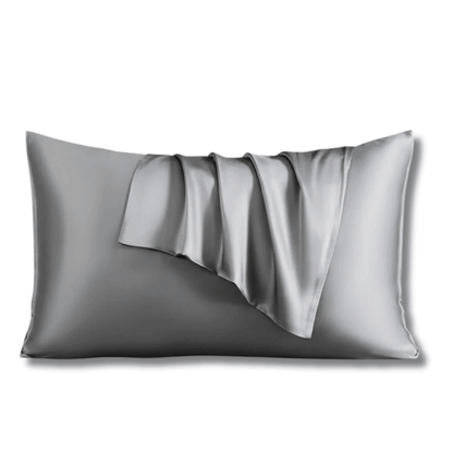 Luxury mulberry silk pillowcase for hair and skin protection, Smooth mulberry silk pillowcase with envelope closure, Premium silk pillowcase designed to reduce frizz and breakage, Breathable mulberry silk pillowcase for anti aging sleep, Soft silk pillowc