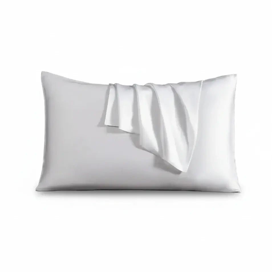 Luxury mulberry silk pillowcase for hair and skin protection, Smooth mulberry silk pillowcase with envelope closure, Premium silk pillowcase designed to reduce frizz and breakage, Breathable mulberry silk pillowcase for anti aging sleep, Soft silk pillowc