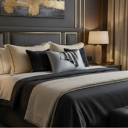 Luxury mulberry silk pillowcase for hair and skin protection, Smooth mulberry silk pillowcase with envelope closure, Premium silk pillowcase designed to reduce frizz and breakage, Breathable mulberry silk pillowcase for anti aging sleep, Soft silk pillowc