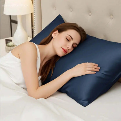 Luxury Mulberry Silk Pillowcase for Hair & Skin – Midnight Stillness Elizabeth Ruth Collective