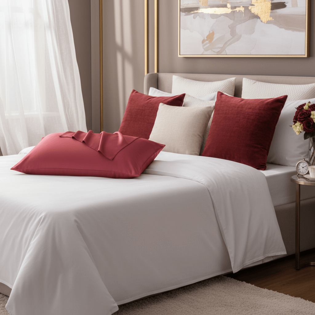 Luxury mulberry silk pillowcase for hair and skin protection, Smooth mulberry silk pillowcase with envelope closure, Premium silk pillowcase designed to reduce frizz and breakage, Breathable mulberry silk pillowcase for anti aging sleep, Soft silk pillowc